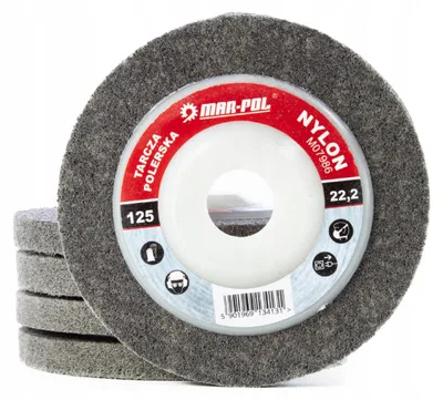 Image de DISQUE ABRAISIF EN FIBRE DE NYLON, 125x22,2 mm