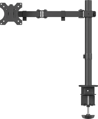 Zdjęcie produktu dla Ramię do monitora ACT, do 32 cali, standard VESA 75-100 mm, regulowana wysokość, uchwyt do monitora do montażu na biurku, obrotowy o 180°