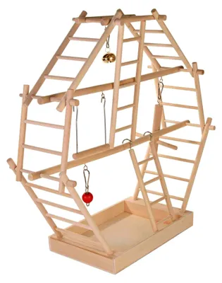 Produktbild von Holz-Leiterspielplatz, 44 × 44 × 16 cm