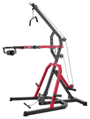 Obrázok produktu pre Domáce posilovňa – zariadenie na drepy – systém na cviky siahajúce po nohách (lat pulldown a row) – nosnosť 120 kg