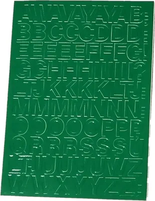 Image de Lettres et chiffres autocollants