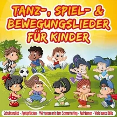 Produktbild von Various-Tanz-,Spiel-& Bewegungslieder f