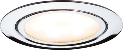 Produktbild von Paulmann 93552, Einbaustrahler, 3 Glühbirne(n), LED, 13,5 W, 2700 K, Chrom