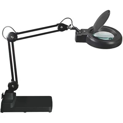 Zdjęcie produktu dla MAUL Lampa powiększająca MAULviso LED 6,500 K Stojak czarny