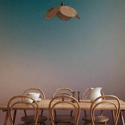 Produktbild von Vlies Fototapete - Nostalgic Gradient - Gradient Composition in Subdued Colors 250x175 cm Muster f-B-10158-a-a