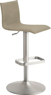 Produktbild von Barstuhl Mayer Sitzmöbel 1212 45 x 47 x 79 cm Stahl chrom matt/taupe
