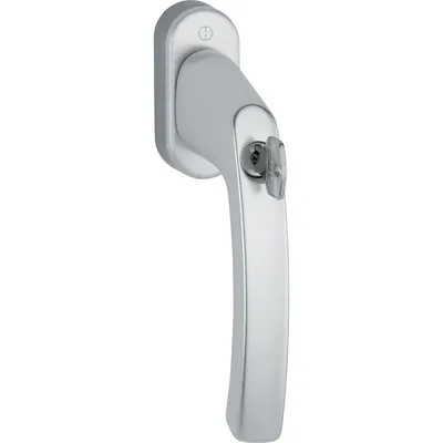 Produktbild von HOPPE Fenstergriff LIÈGE - Secu100 - Sperrzylinder, VK 7 x 37, silber eloxiert