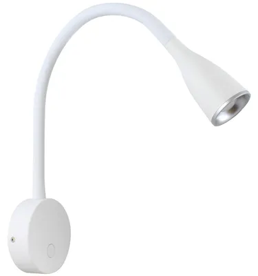 Productafbeelding van WatioWave LED-wandlamp met leeslamp, 5W, 3000K, wit