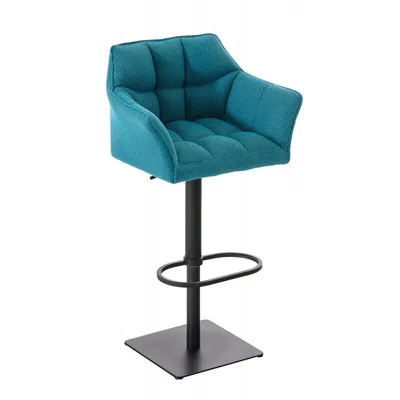 Produktbild von Barhocker Damaso B Stoff - türkis