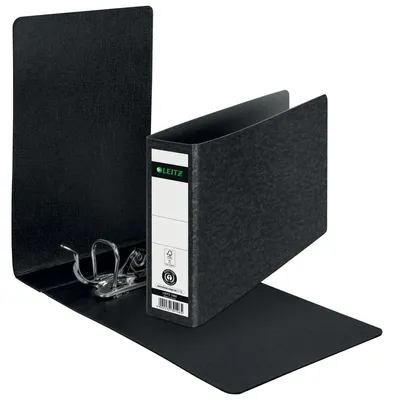 Produktbild von Leitz 10660000, A5, Karton, Schwarz, 350 Blätter, 80 g/m², 5,5 cm
