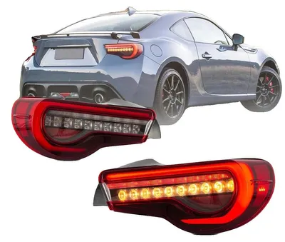 Obrázek produktu pro Zadní světla, dynamické LED blinkry, vodotěsné provedení, ČERVENÁ
