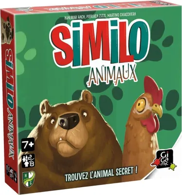 Produktbild von Gigamic SIMILO : ANIMAUX, Brettspiel, 7 Jahr(e), 10 min, Familienspiel