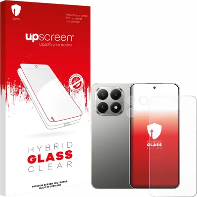 Produktbild von upscreen Schutzglas für Xiaomi 15T (Display+Kamera) Schutzfolie Panzer Folie Glas Display Schutz klar