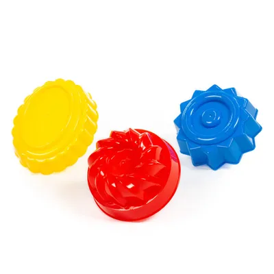 Image de Wader Sandset moules à gâteaux, 3 pcs.