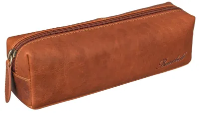 Produktbild von Omgoods – Vintage-Etui aus Leder – Multifunktionales Etui für Schule und Kosmetik