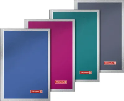 Produktbild von BRUNNEN Notizbuch A6 unlin 96Bl Premium Met