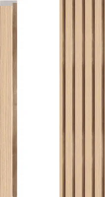 Produktbild von VOX Wandpaneel L-TRIM Linerio M-Line - Akustikpaneel - Innendekoration - Natur 265x4,2x1,2 cm 1 Stück
