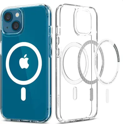 Produktbild von Spigen ULTRA HYBRID MAG MAGSAFE IPHONE 13 WEISS Handyhülle
