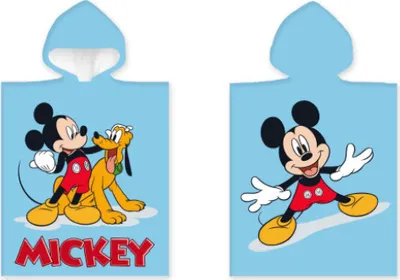 Produktbild von Poncho Handtuch - 50 x 100 cm - Mickey Mouse ( 110072)