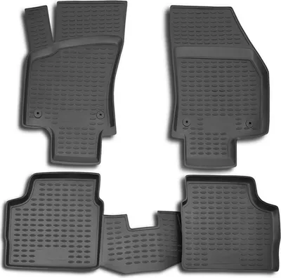Zdjęcie produktu dla 2007-2014 Opel Astra H Notchback Maty podłogowe TPE czarne 4 szt