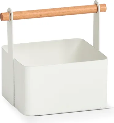 Produktbild von Gewürzbehälter CADDY mit Griff, S-Größe, weiß, ZELLER - ZELLER