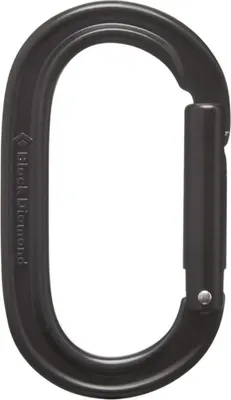Image de Mousqueton ovale Keylock, 0002 Noir, taille unique, Black Diamond