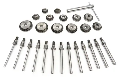 Immagine prodotto di Set-kit di frese per rettifica sedi valvole auto, taglierina, strumenti per la riparazione valvole 13 pezzi