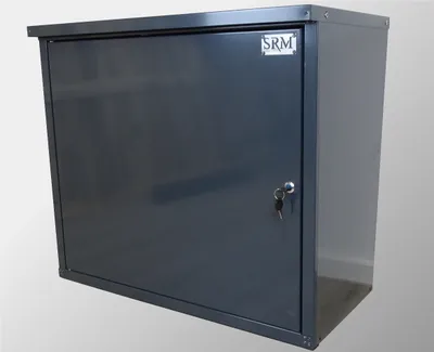 Produktbild von 2 x 11kg Gasflaschenschrank Anthrazit o.Rückwand für Camping Betrieb Werkstatt