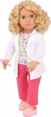Produktbild von Our Generation FELICIA PEDIATRA Arztpuppe mit funktionierendem Zubehör