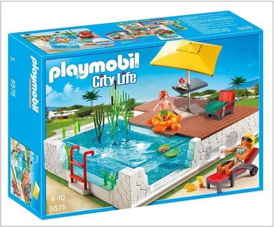 Produktbild von PLAYMOBIL 5575 City Life Einbau-Swimmingpool