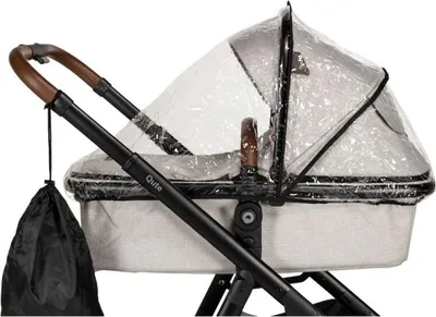 Produktbild von Qute Regenschutz 2-in-1 Q-Twin / Q-Cruiser 1.0/2.0 | Kinderwagen-Regenschirm