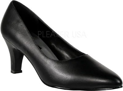 Produktbild von DIVINE-420 Damen Pumps von Pleaser Pink Label, Schwarz  , EU 46, US 16