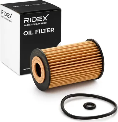 Produktbild von Ölfilter RIDEX 7O0115 Filtereinsatz passend für MERCEDES-BENZ A-Klasse (W168) VANEO (414) für RENAULT Megane III Schrägheck (BZ0/1) für PORSCHE