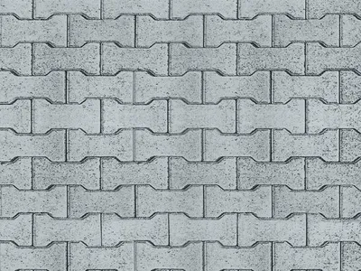 Produktbild von Vollmer 47372 - N Gehwegplatte Knochensteine aus Karton 25 x 12,5 cm 10 Stück