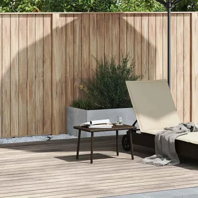 Immagine prodotto di vidaXL Tavolino da giardino rettangolare marrone 60x40x37 cm Poly Rattan