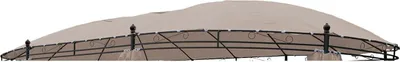 Produktbild von Ersatzdach für LEX Pavillon oval Polyester 5,3 x 3,5 m wasserabweisend