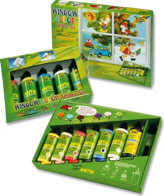 Produktbild von folia Window Color Aktions-Set Window Color ANTIK