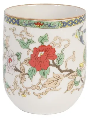 Produktbild von Clayre & Eef Tasse 100 ml Rot Porzellan Blumen