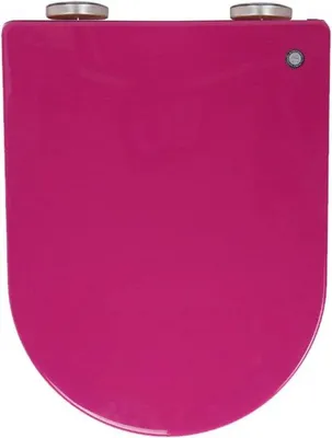 Produktbild von Famanu D-förmige WC-Brille mit Softclose und Quick Release - Schwarz