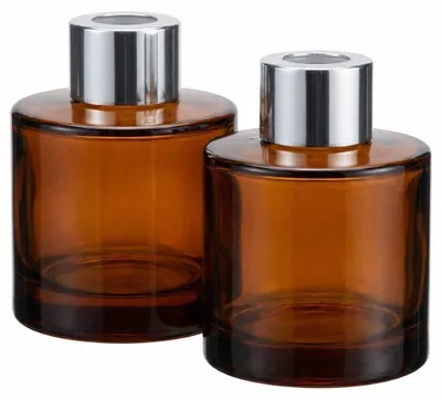 2 leere Glas-Diffuserflaschen 50 ml für Aromatherapie