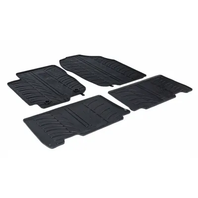Immagine prodotto di Set di tappetini in gomma personalizzati compatibili con Toyota Rav4 03/13>02/19