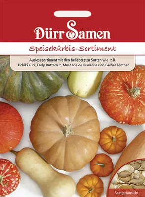 Produktbild von Dürr-Samen - Speisekürbis-Sortiment - Saatgut - 0916