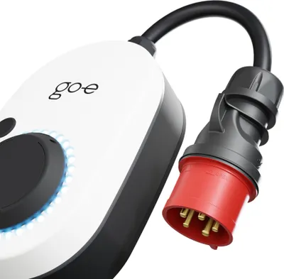 Obrázek produktu pro go-e Gemini flex, Bílá, Zeď, Černá, Type 2, IT, TN, TT, IP55