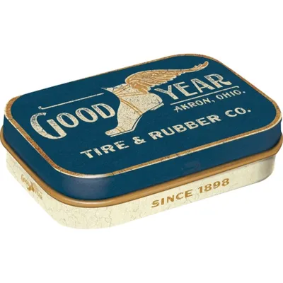 Obrázok produktu pre Nostalgic-Art - Pillbox - Goodyear - Wing Foot Logo 1901