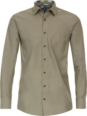 Productafbeelding van REDMOND Langarmshirt, bruin, Comfort Fit