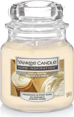 Produktbild von Yankee Candle Duftkerze Kleines Glas Vanilla Frosting 104 g, creme