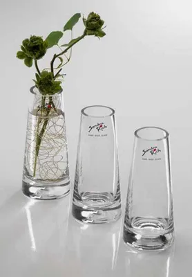 Produktbild von Sandra Rich 865-12-99, Konisch geformte Vase, Transparent, Tisch, Drinnen, 130 mm, 35 mm