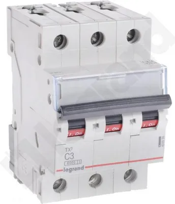 Zdjęcie produktu dla Legrand TX3, Miniaturowy wyłącznik, Typu C, IP20, 240 - 415 V