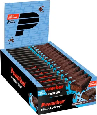 Zdjęcie produktu dla PowerBar Protein Plus 30% PremiumProtein Chocolate 15x55g