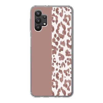 Produktbild von MuchoWow® Handyhülle Schutzhülle Hülle für Samsung Galaxy A32 5G Tiermuster - Rosa - Tiere Silikon Softcase Handy Hülle - Softcase